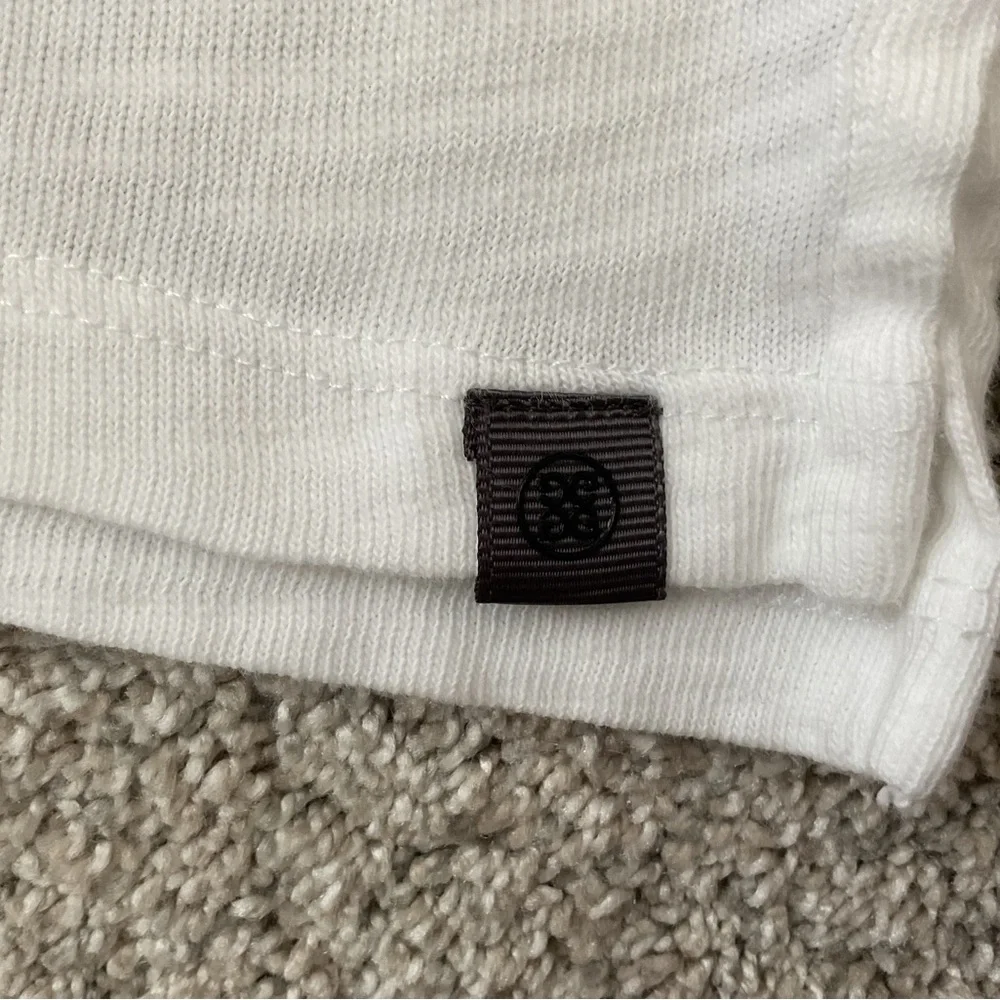 G/FORE Golf Shirt Polo White Large - Picture 4 of 4